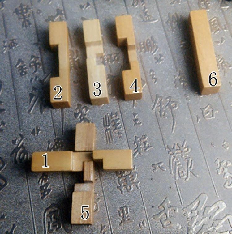 “孔明锁”现在给大家分享是如何组装的。