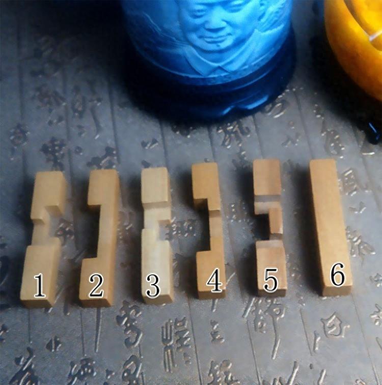 “孔明锁”现在给大家分享是如何组装的。