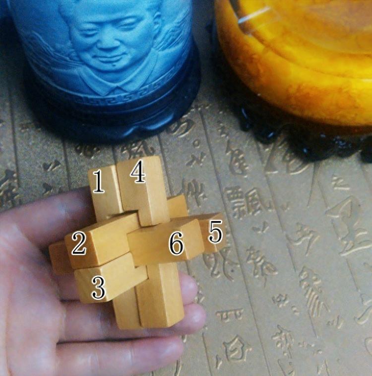 “孔明锁”现在给大家分享是如何组装的。