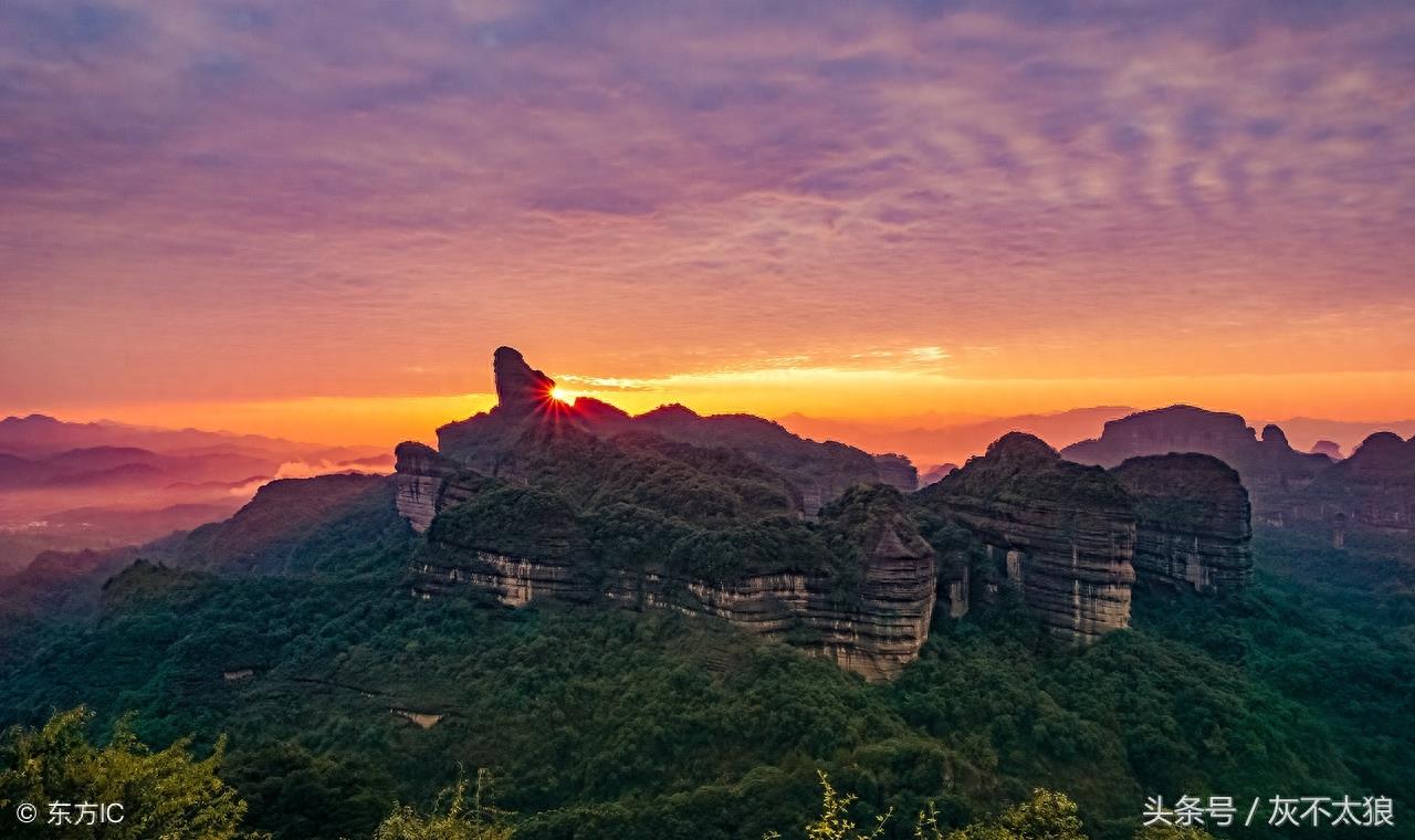 广东风景名胜：丹霞山