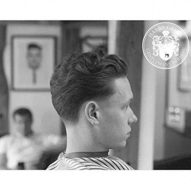 欧美型男经典复古背头合集 永不过时！