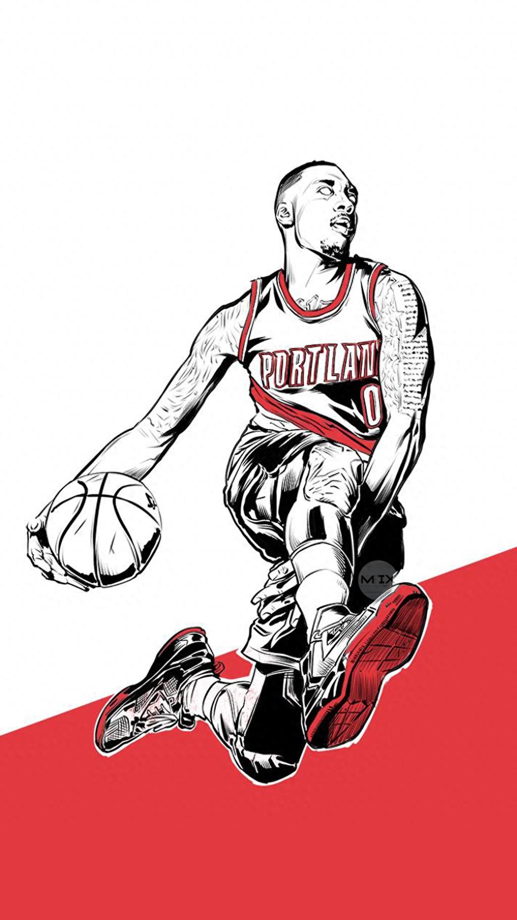 利拉德系列壁纸，一个被全明星赛忽略的男人