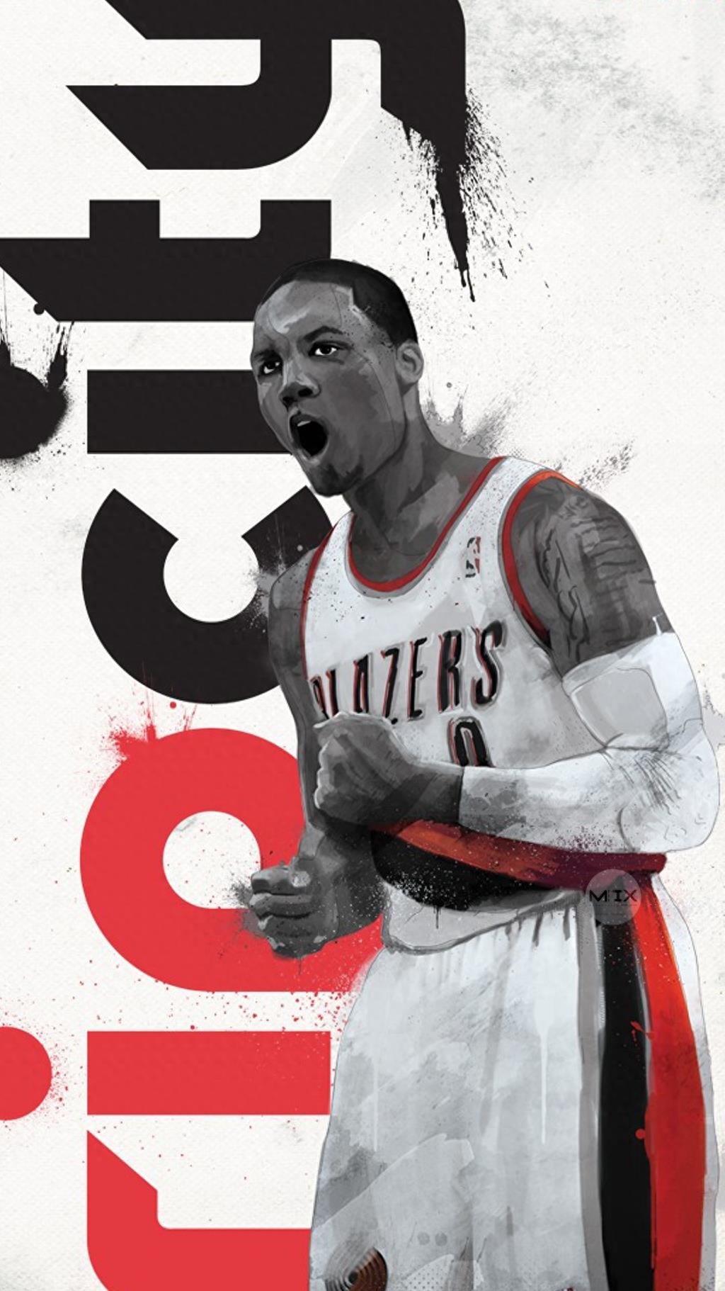 利拉德系列壁纸，一个被全明星赛忽略的男人