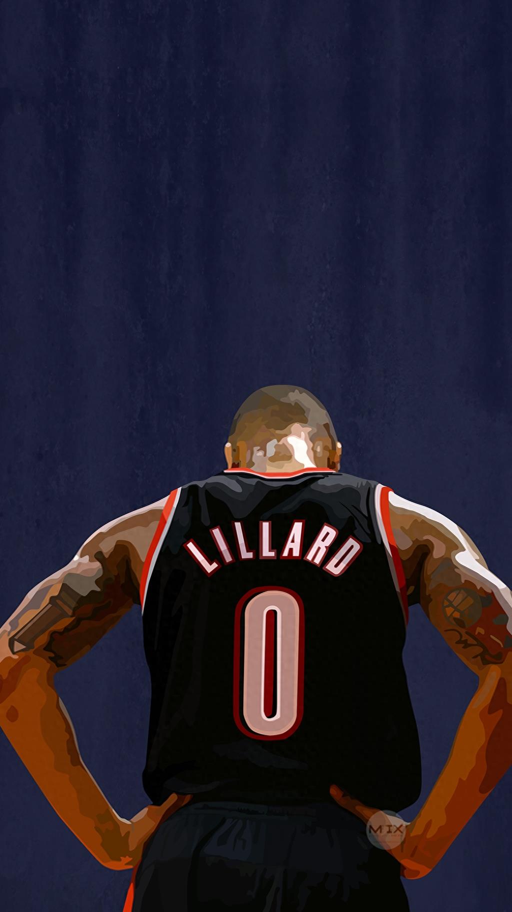 利拉德系列壁纸，一个被全明星赛忽略的男人