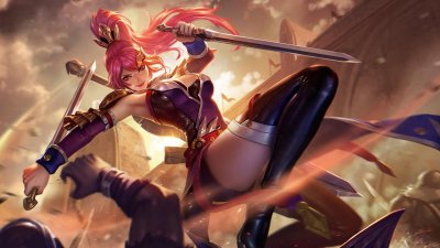 ​王者荣耀：花木兰原画壁纸大全，冠军飞将，水晶猎龙者，兔女郎