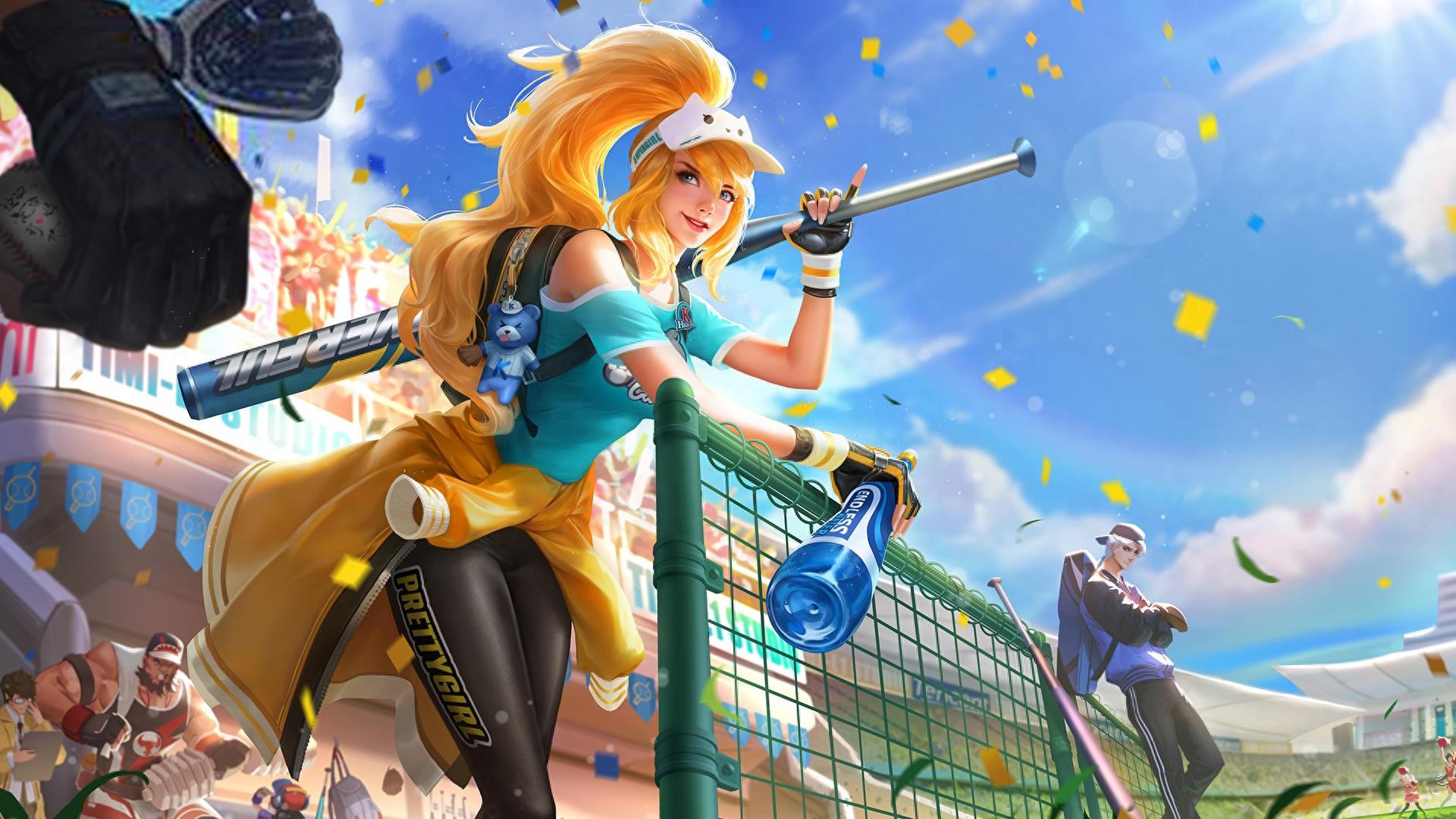 王者荣耀：花木兰原画壁纸大全，冠军飞将，水晶猎龙者，兔女郎