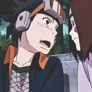 ​火影忍者情侣头像第一弹 - 思念你的人 所在的地方 就是你的归宿