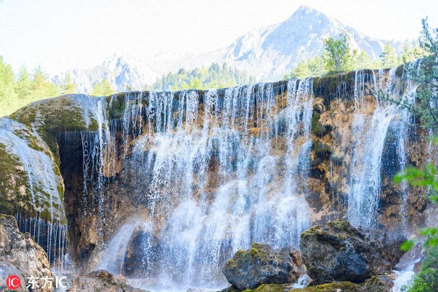 珍珠滩!中国最美瀑布之一《西游记》经典取景地