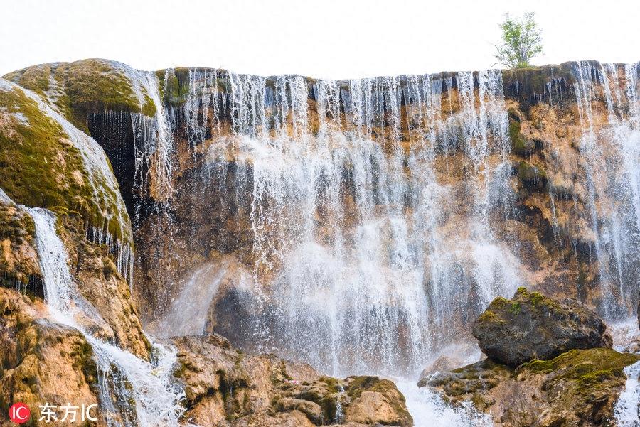珍珠滩!中国最美瀑布之一《西游记》经典取景地