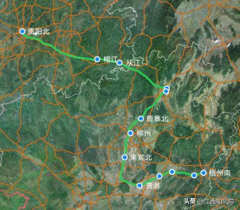 ​D3567次列车由贵阳北至梧州南，桂林会停靠两站