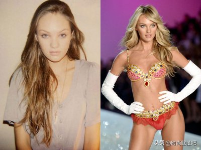 ​维密天使16岁素颜照片大曝光，丑小鸭变身性感女神，对比太惊人