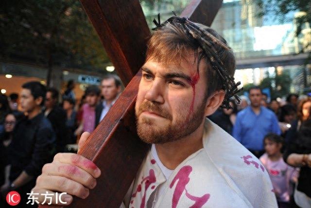 世界各地信徒纪念耶稣受难日