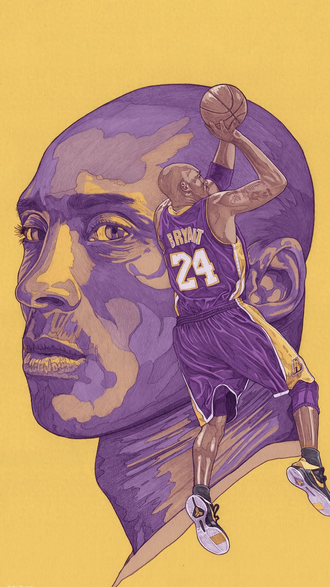 永远的黑曼巴  科比高清手机壁纸1080×1920电脑壁纸分享