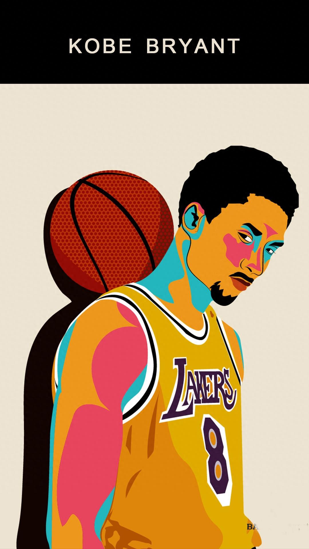 永远的黑曼巴  科比高清手机壁纸1080×1920电脑壁纸分享