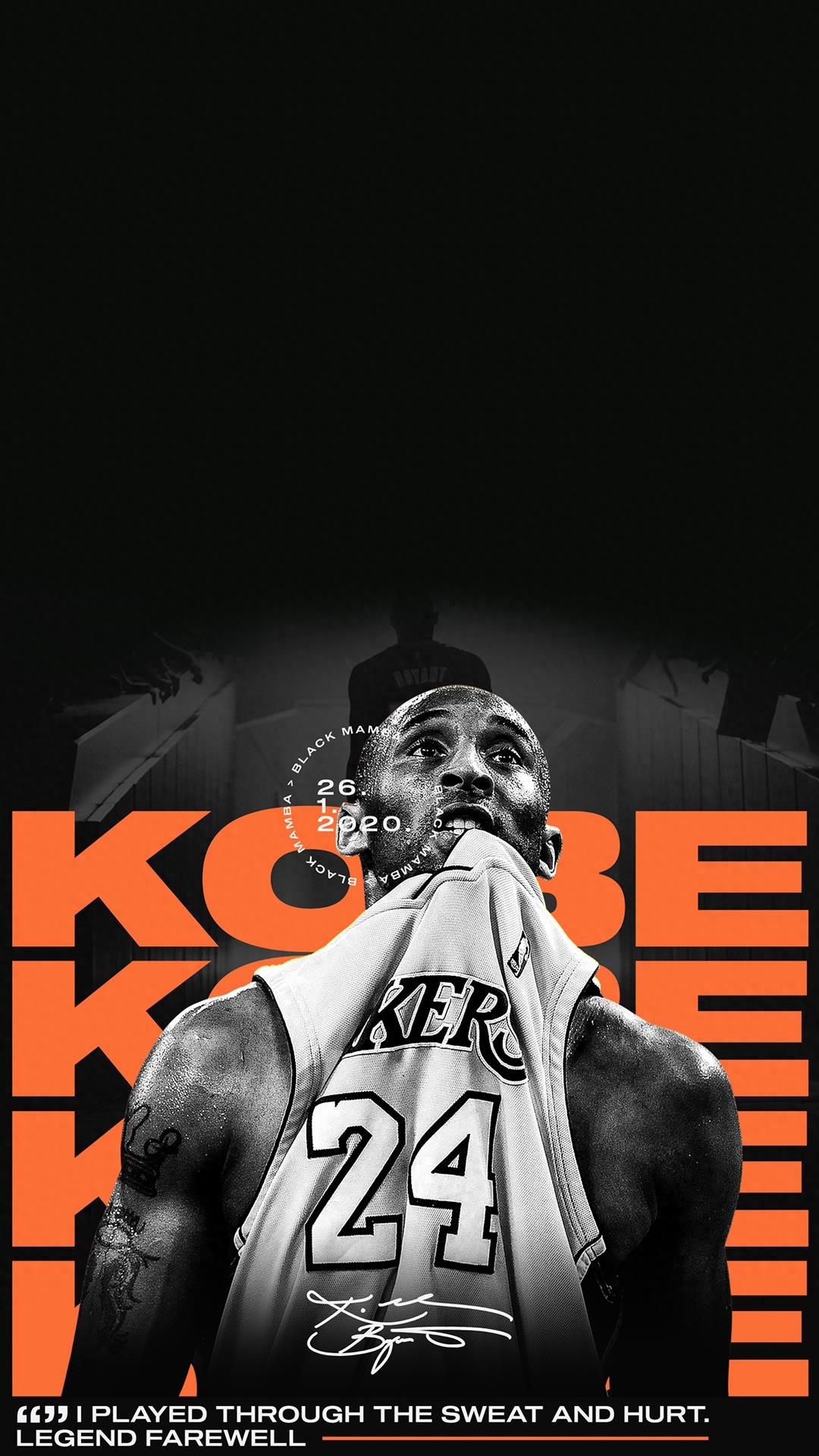 永远的黑曼巴  科比高清手机壁纸1080×1920电脑壁纸分享
