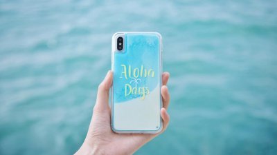 ​清新来袭！最适合夏天的蓝色系手机壳~！