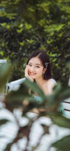 ​李兰迪，甜美可人的气质美女