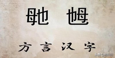 ​“毑乸”这两个字到底怎么读？又是什么意思呢？真正知道的人不多