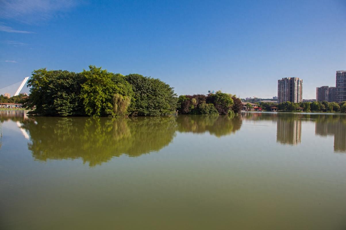 长沙月湖公园，“月湖十景”风景优美，免费的娱乐、休闲好去处