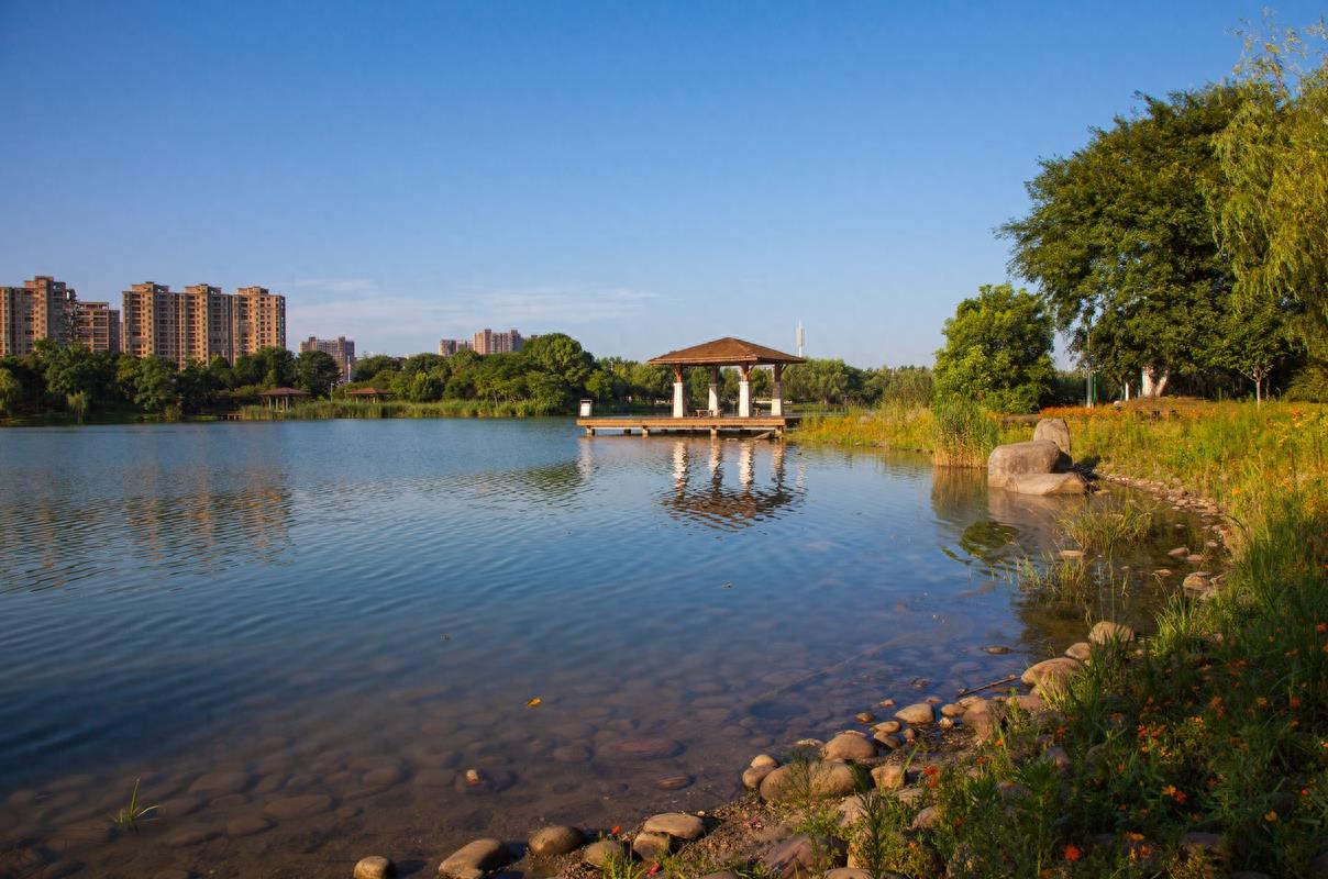 长沙月湖公园，“月湖十景”风景优美，免费的娱乐、休闲好去处