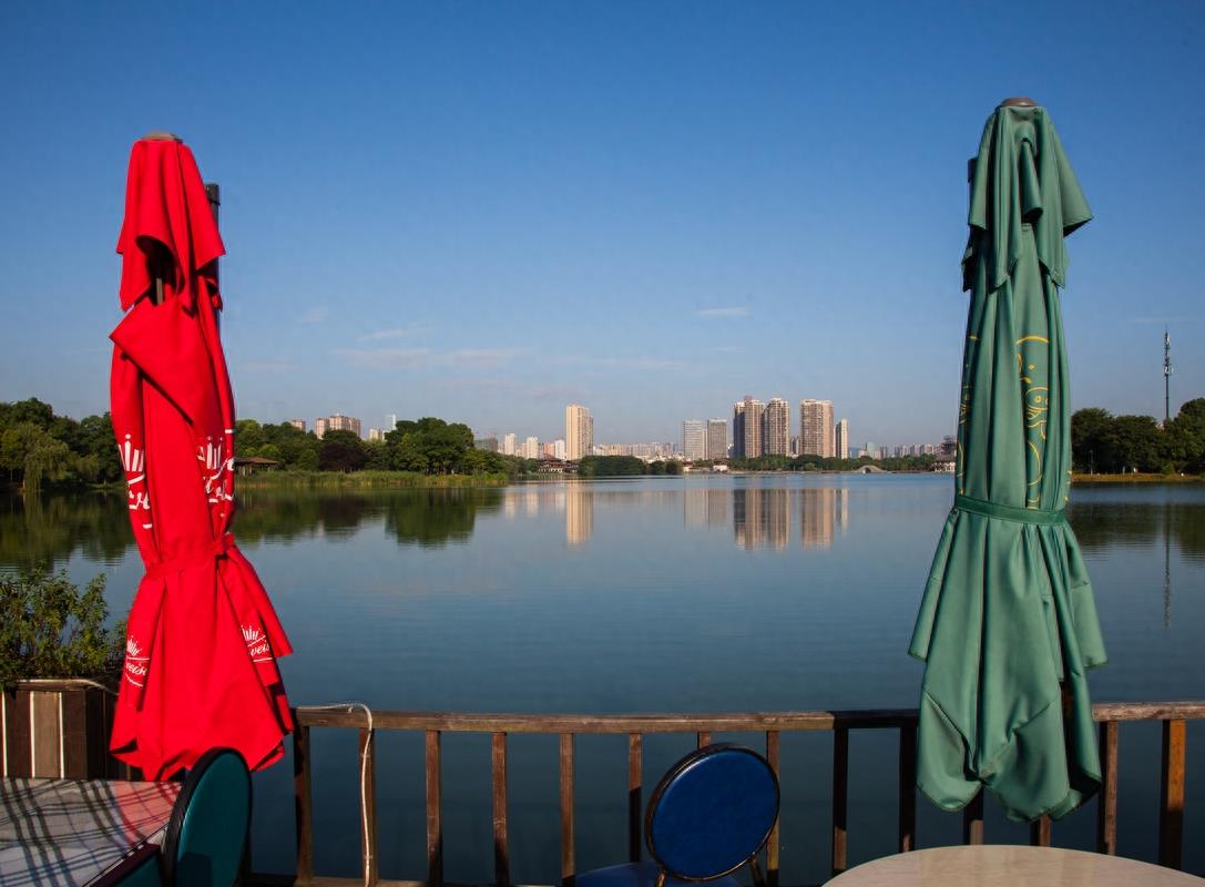 长沙月湖公园，“月湖十景”风景优美，免费的娱乐、休闲好去处