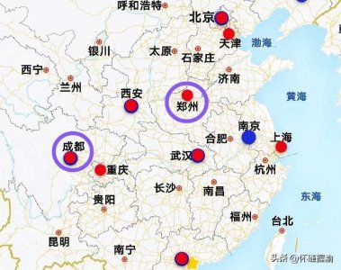 ​成都至郑州铁路的演变，最好的线位可惜了！