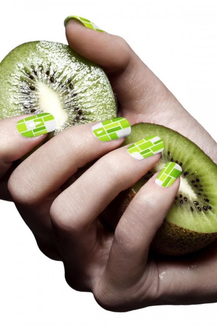 水果美甲图片 美甲水果可爱图片