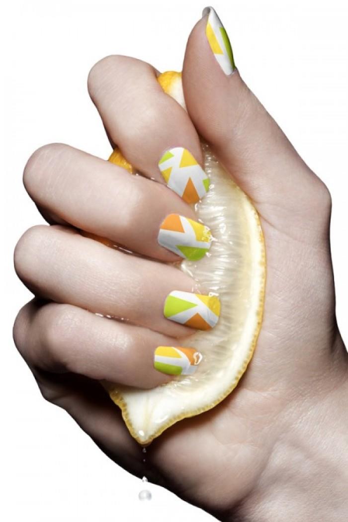 水果美甲图片 美甲水果可爱图片