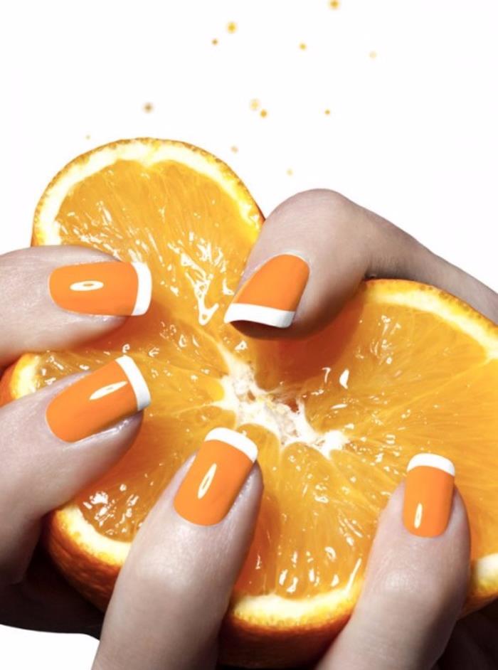 水果美甲图片 美甲水果可爱图片