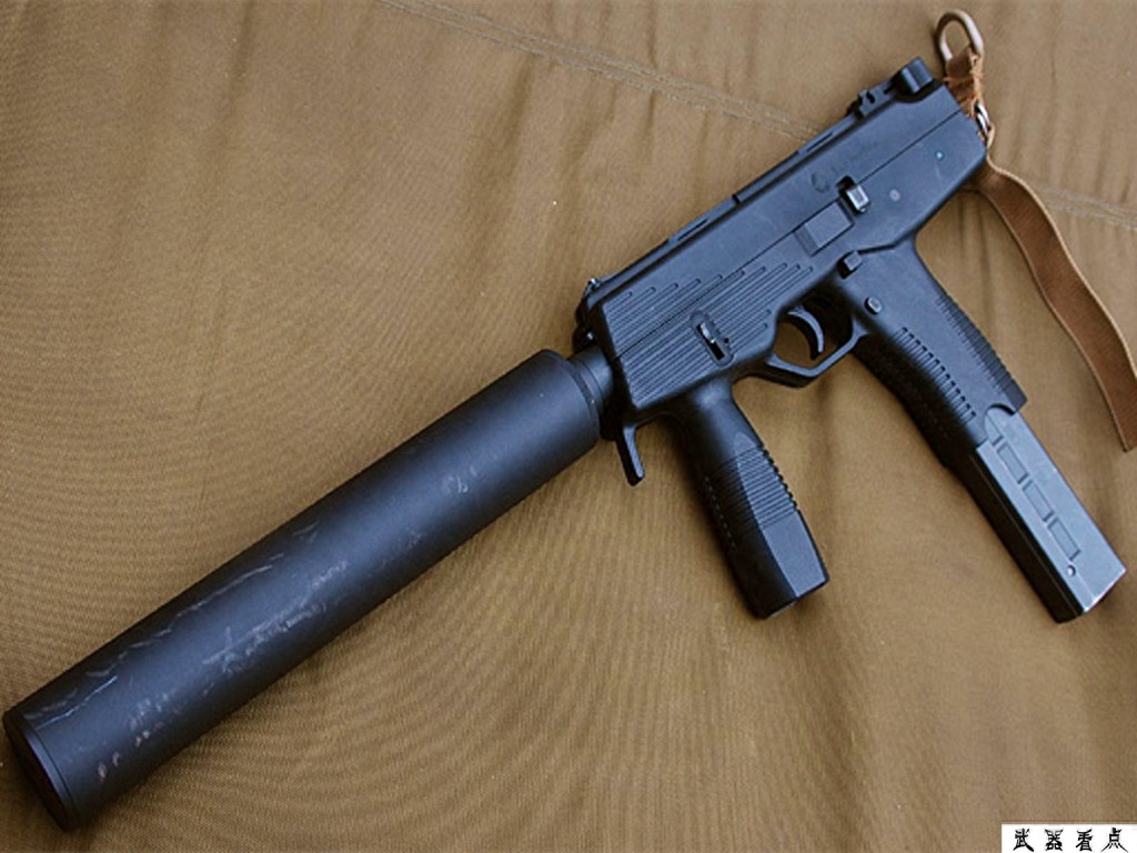 奥地利斯太尔TMP冲锋枪，结构不同于传统的冲锋枪